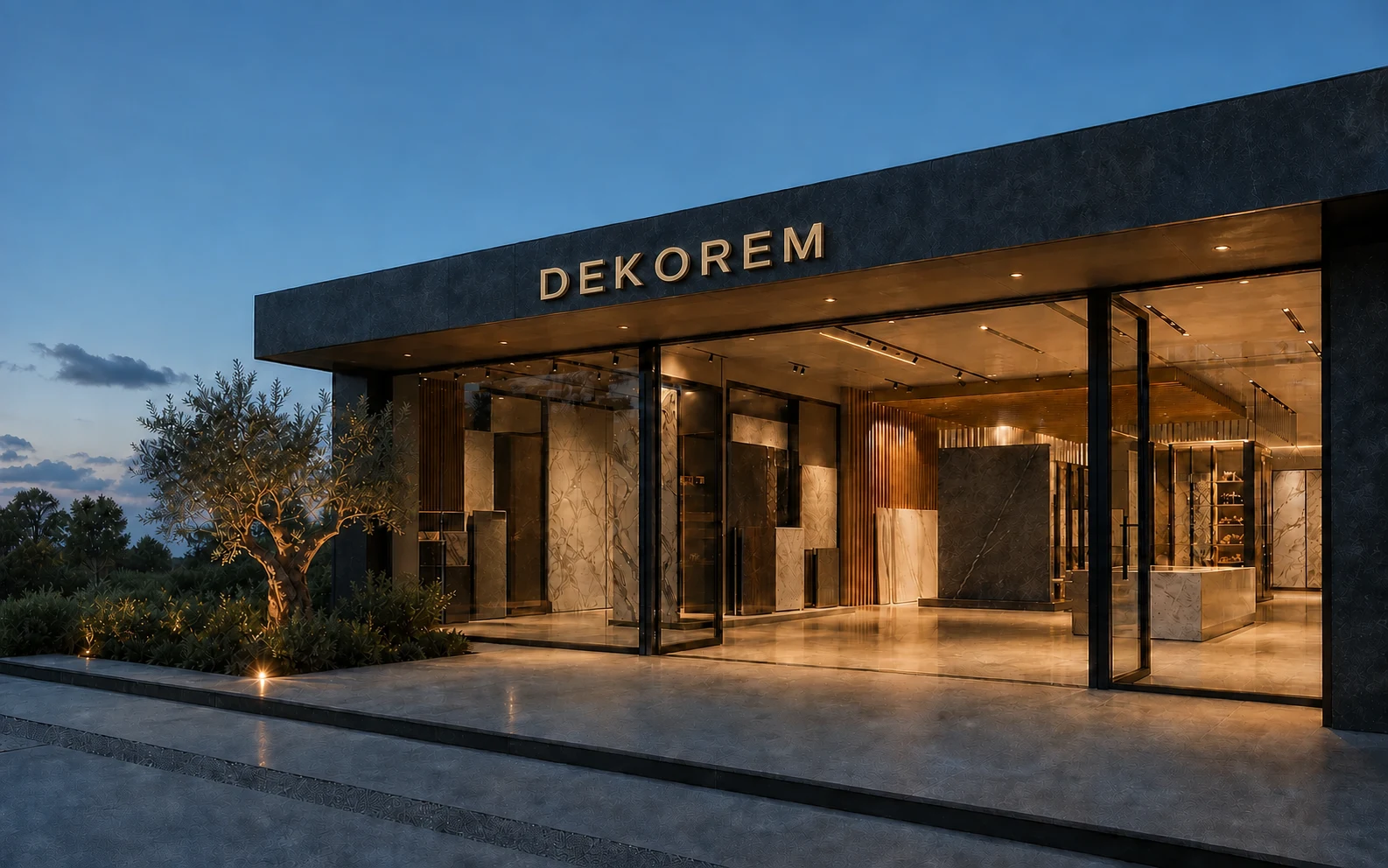 Dekorem yüzey ve iç mimari showroomu
